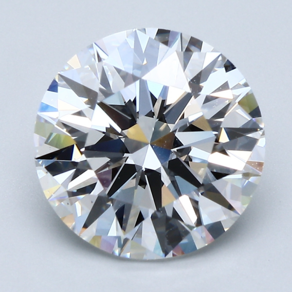 5.05 Carat Round Excellent Lab Diamond